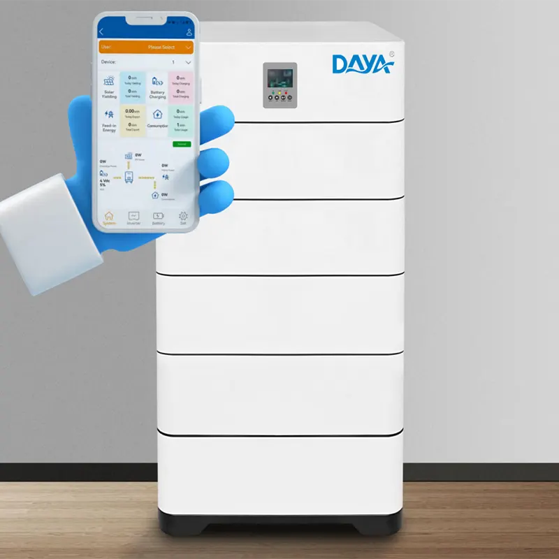 Sistema di accumulo dell'energia con batteria al litio Ess Stack